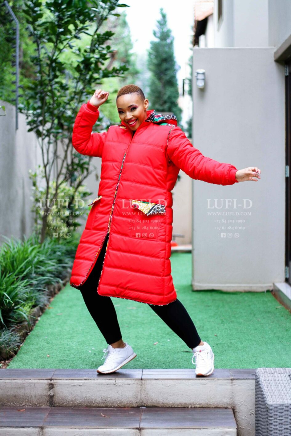 Red Bomber Jacket